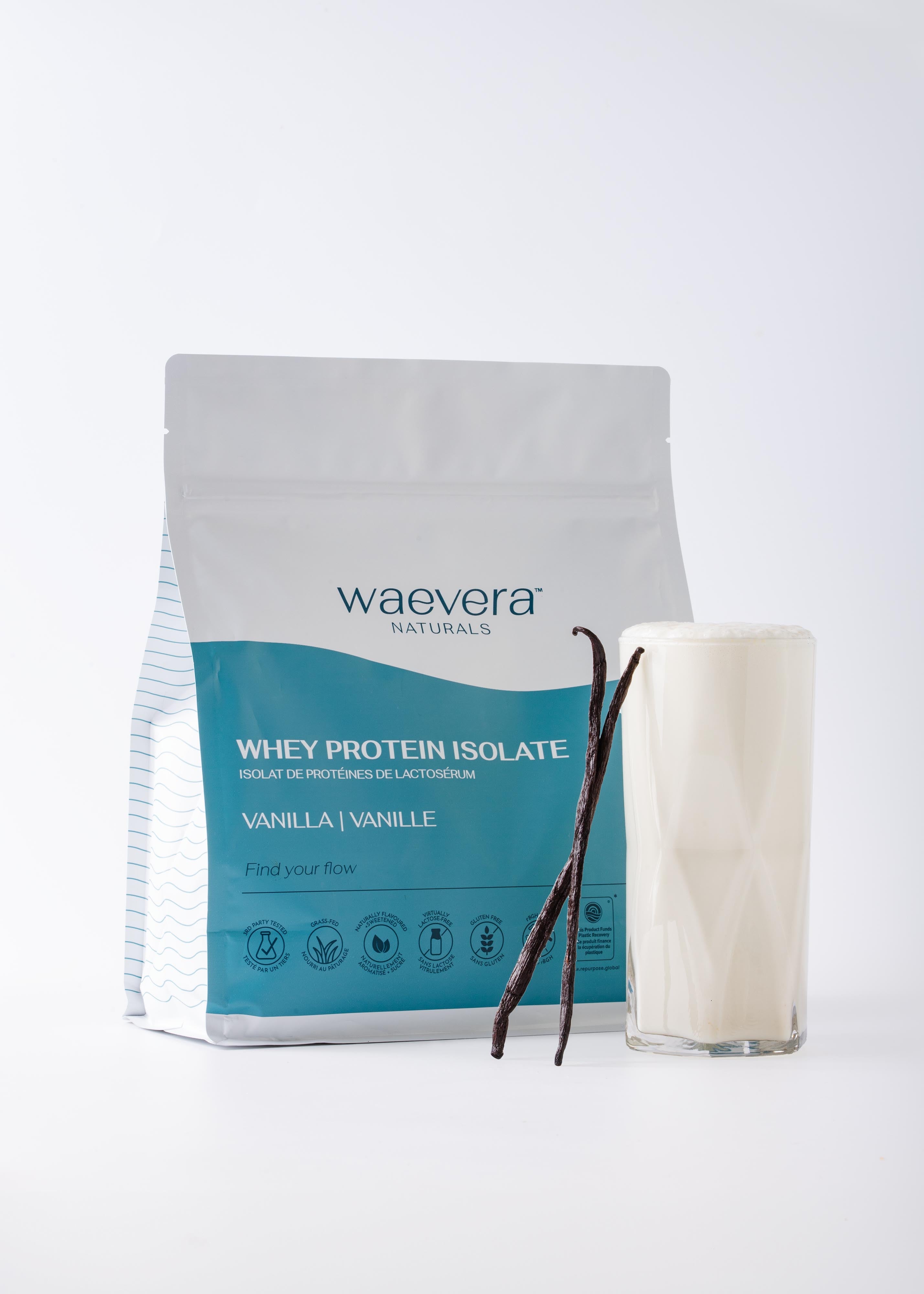waevera Vanilla Whey Protein Isolate (2lb)