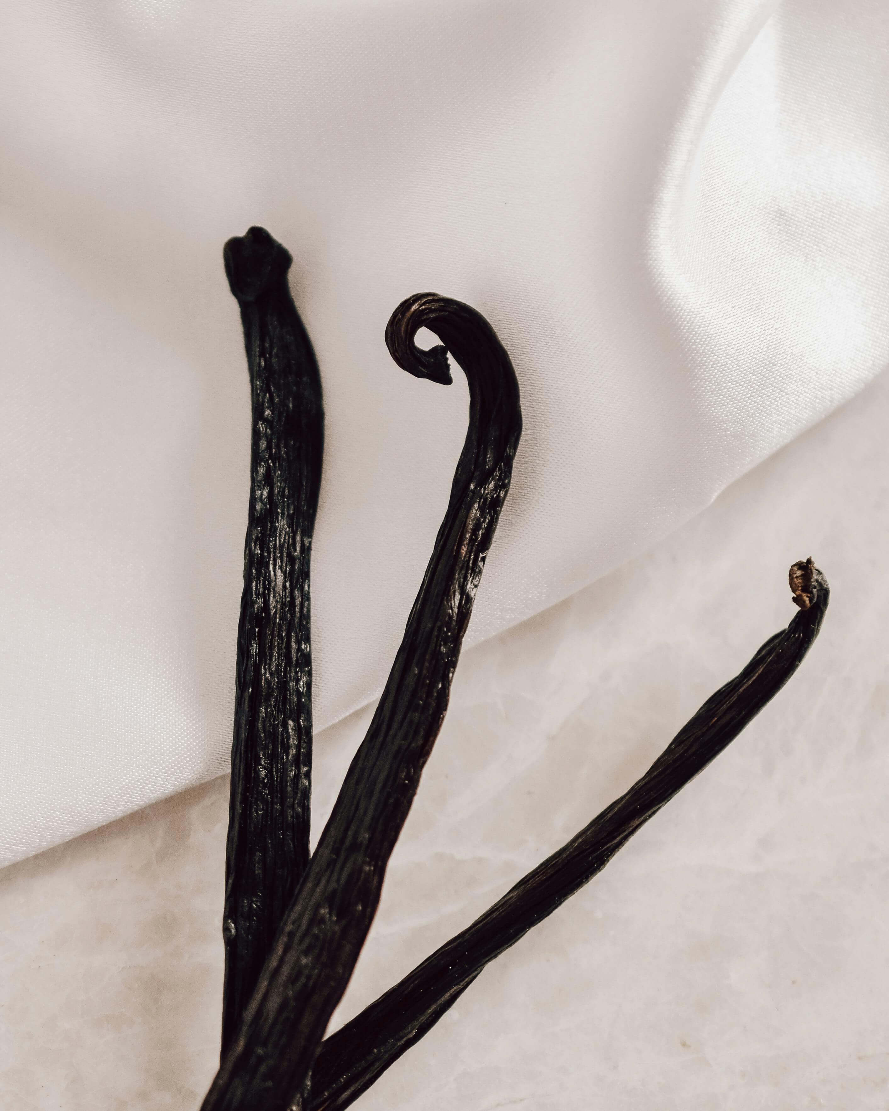 Natural vanilla pods symbolizing the natural ingredients of nuwave vanilla whey protein isolate
