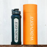 waevera Glass Shaker Bottle