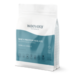 waevera Vanilla Whey Protein Isolate in a 2lb bag